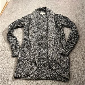 Gray Knit Women's Sweater
